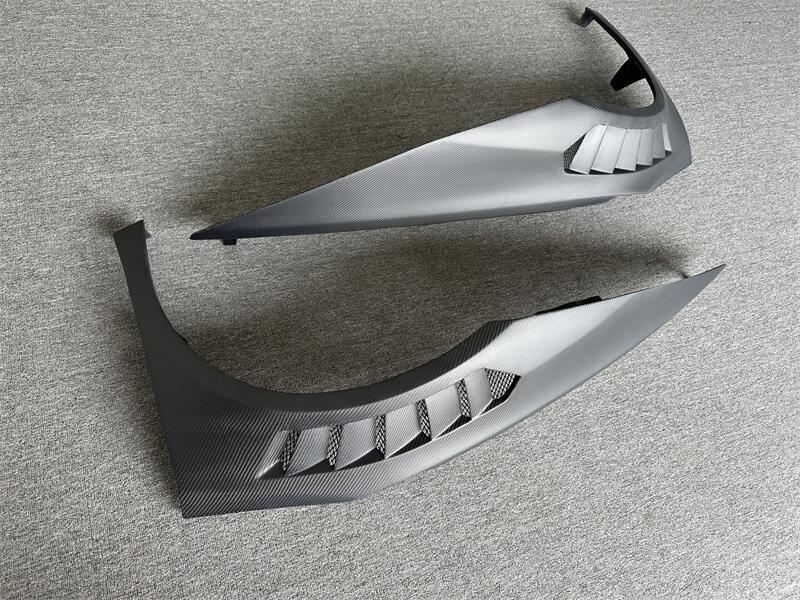Matte Dry Carbon Fiber Front Fender, Suitable for 14-19 Huracan LP610-4 and LP580-2 Two Door Coupe Style Ventilated Fenders